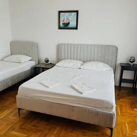 Double Olive In - Croatian Adriatic, Kvarner Bay アパート ノヴィ・ヴィノドロスキー